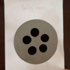 five hole rond graphite die mould for cooper casting round 